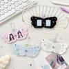 Cute Angel Wings Card Sleeve Pendant Clear DIY Design Card Cover Bag Pendant Photocard Holder