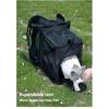 Expandable Pet Carrier Backpack for Cats Small Dogs, Breathable Foldable Travel Bag with Side Extension and Safety Leash