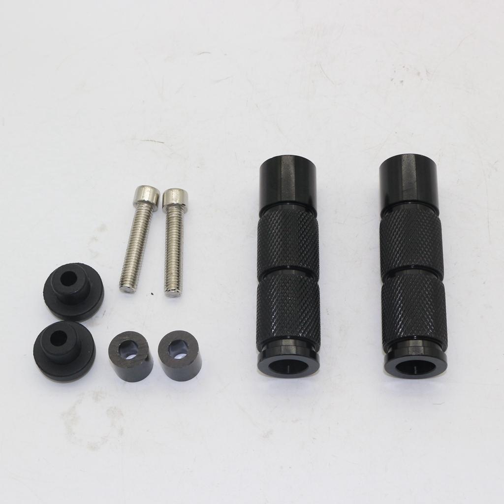 10mm Dia. Foot Pegs Footrests For Rearsets Motorcycle Dirt Bike