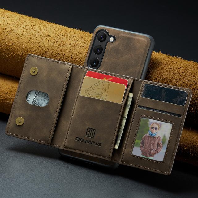 Für Samsung S23 Ultra Stoßfestes Leder Handyzubehör Hülle Für Samsung Galaxy S23 Ultra S 23 Plus Kartenfach Tasche Hüllen