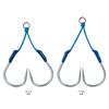 Gamakatsu Assist Hook Vertical Limit Double Short GA058 #3/0 Silver