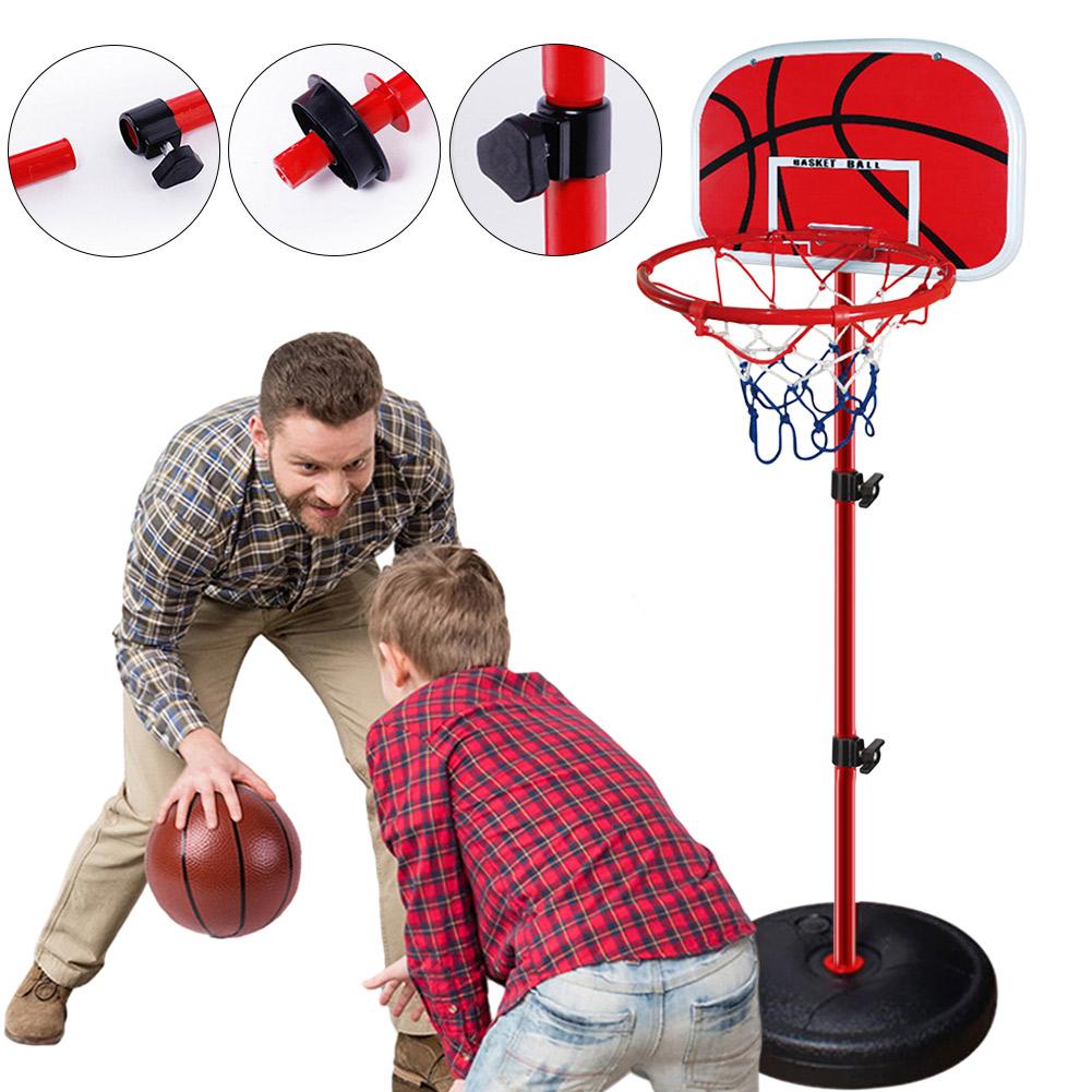 Kids Mini Home Exercise Basketball Hoop Set Wall Hanging Backboard Children Safety Indoor Outdoor Funny Ball Sport Game Play