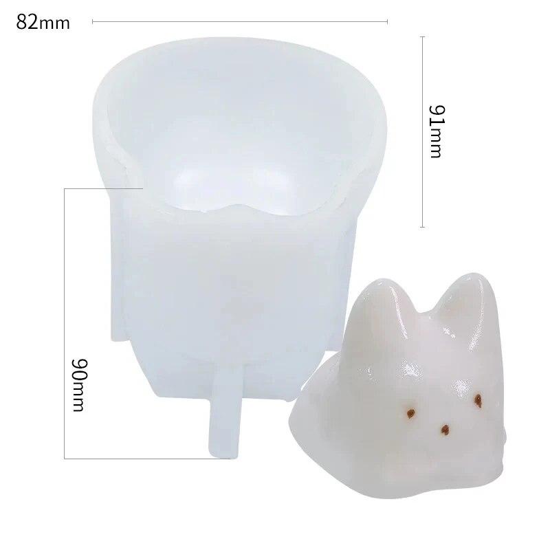 Lovely Animal Design Rice Ball Mould Food Grade Material Kids Feeding Artifact Cat Pattern DIY Bento Sushi Making Kit