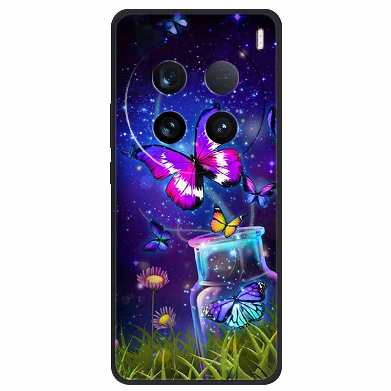 For Vivo X100 Ultra Case Soft Silicone Owl Cat Fashion Back Cover For X100 Pro 5G Cases Printed Lovely Shockproof X100 Ultra Pro