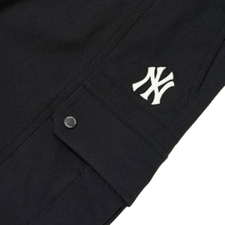 New MLB New York Yankees Cargo Pants Unisex Black 3AWP00421-50BKS
