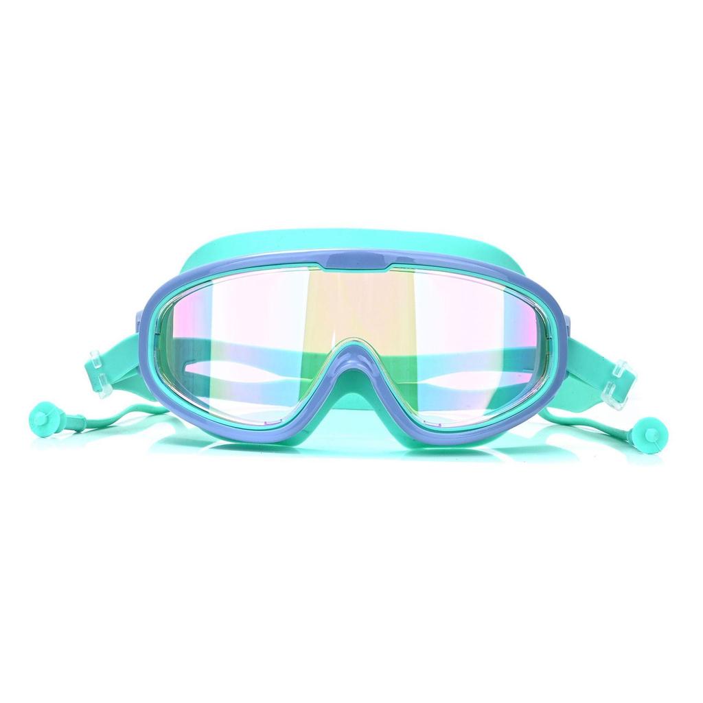Children's Waterproof Anti-Fog UV-Proof Swim Goggles - Large Frame, Professional Diving for Boys & Girls