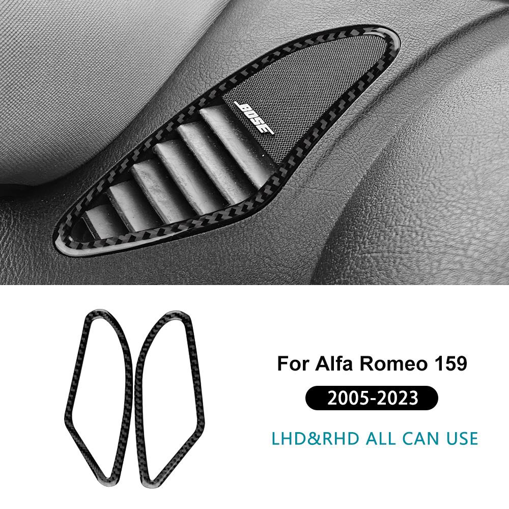 Real Soft Carbon Fiber Sticker For Alfa Romeo 159 2005-2017 2018 2019 2020 2025 2025 2025 Car Co-pilot Storage Box Accessories