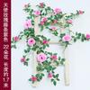 Silk Rose Vine Artificial Flower Chain for Living Room Decor