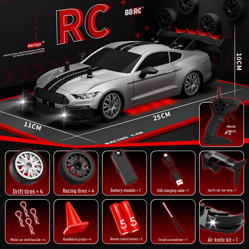 

1:20 4WD высокоскоростной дрифт радиоуправляемый автомобиль - детская гоночная модель с регулируемой скоростью One battery module