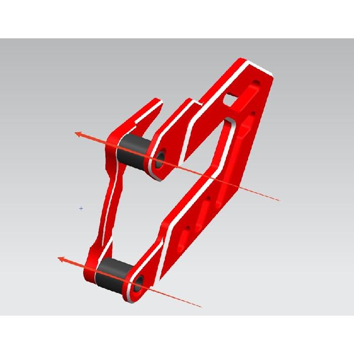 Front Sprocket Guard,CNC Engine Case Saver Cover Protector for Dirt Bike CRF250X 04-17/YZ125 05-25/YZ125X 17-25/CR250R 02-07/CRF450R 08