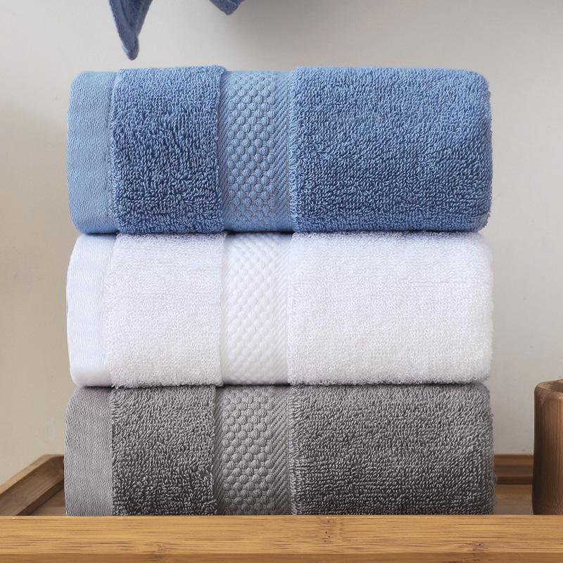 Unisex Soft Cotton Towel for Face Washing & Hair Drying - Absorbent & Hangable At Home