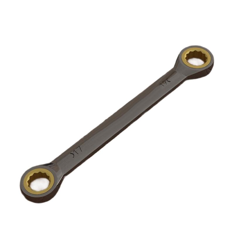 72 Tooth Gear Ratchet Wrench Steel Double Box End Spanner for Car Repair Tool Tightening Wrench Repairs Accessories