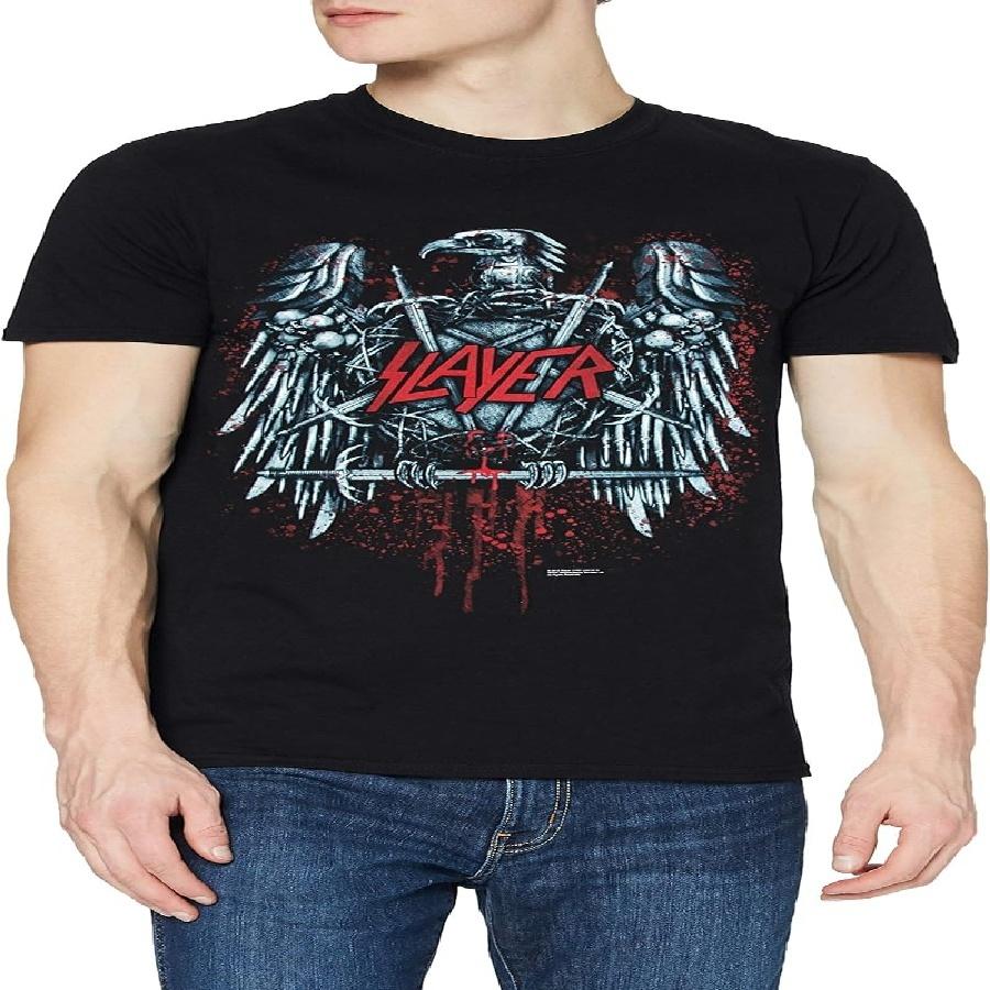 Ammunition Eagle Band Logo Official Mens Black T Shirt Size XL S