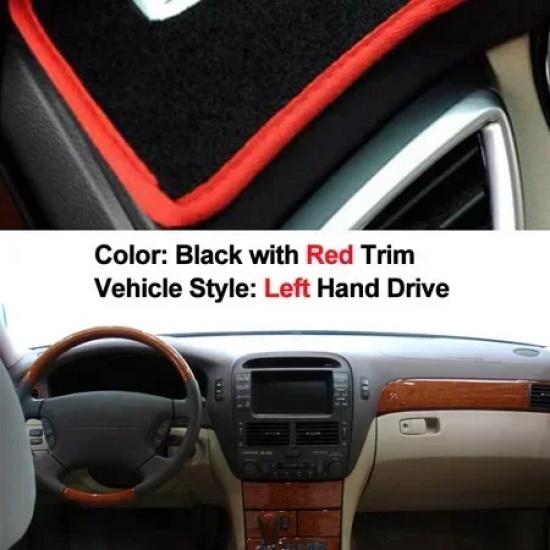 Car Dashboard Cover Non Slip Pad For Lexus LS430 2002 2003 2004 2005 Dashboard Mat Car Dash Mat Sun Shade Pad Anti-UV Cushion