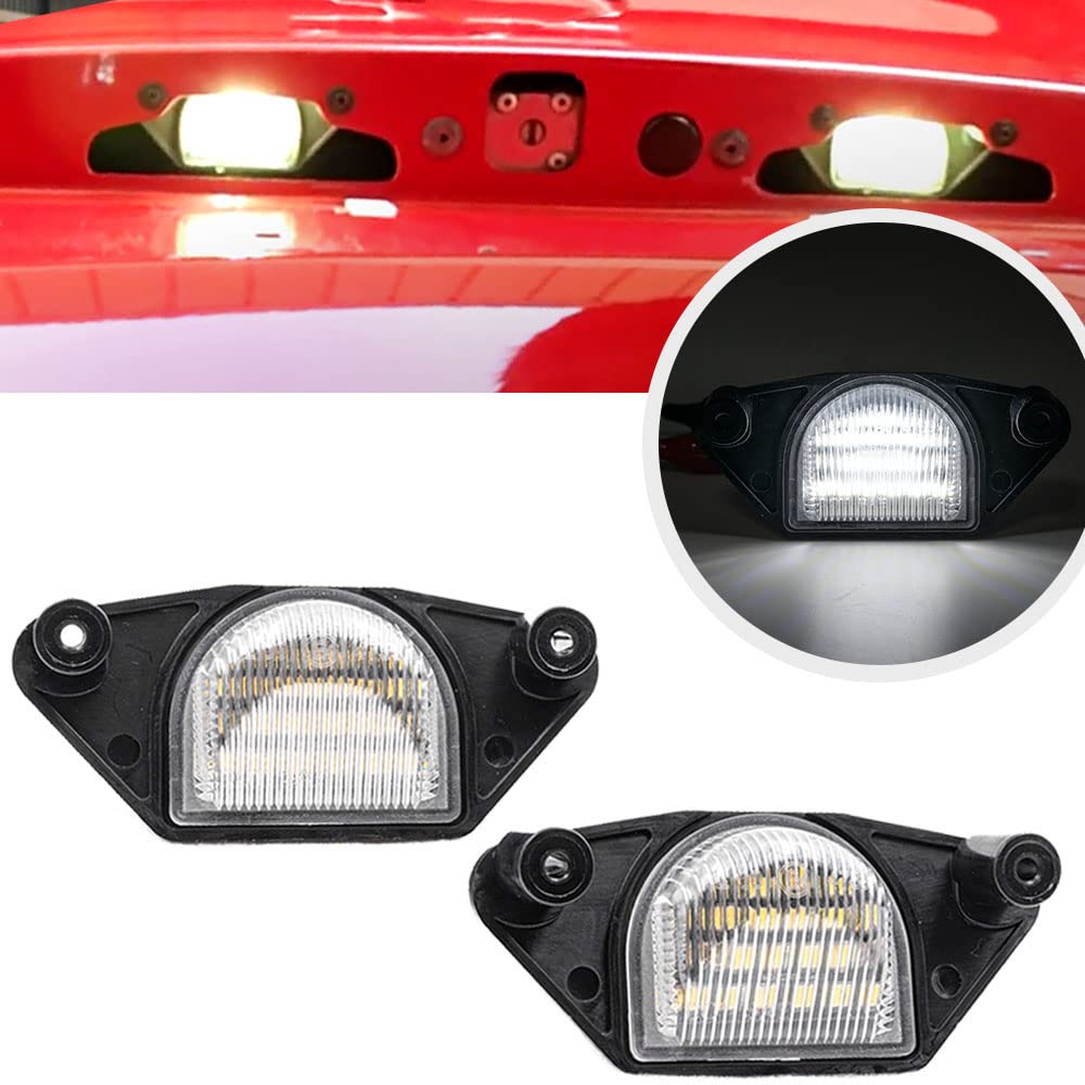 3W LED License Plate Light License Plate Lamp for Chevrolet Corvette C4 C5 C6