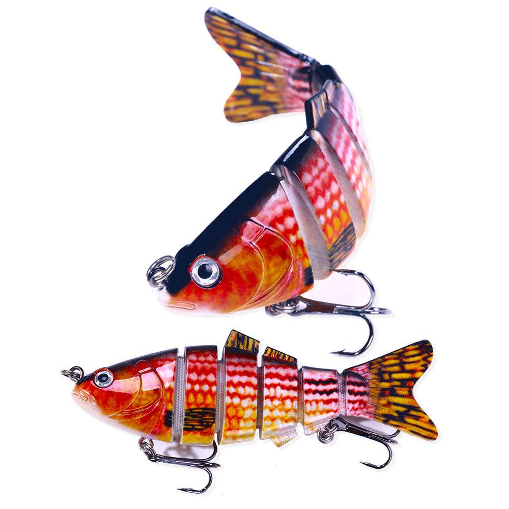10-Color 10cm 18.2g Six-Section Hard Bait Lure for Sea Fishing