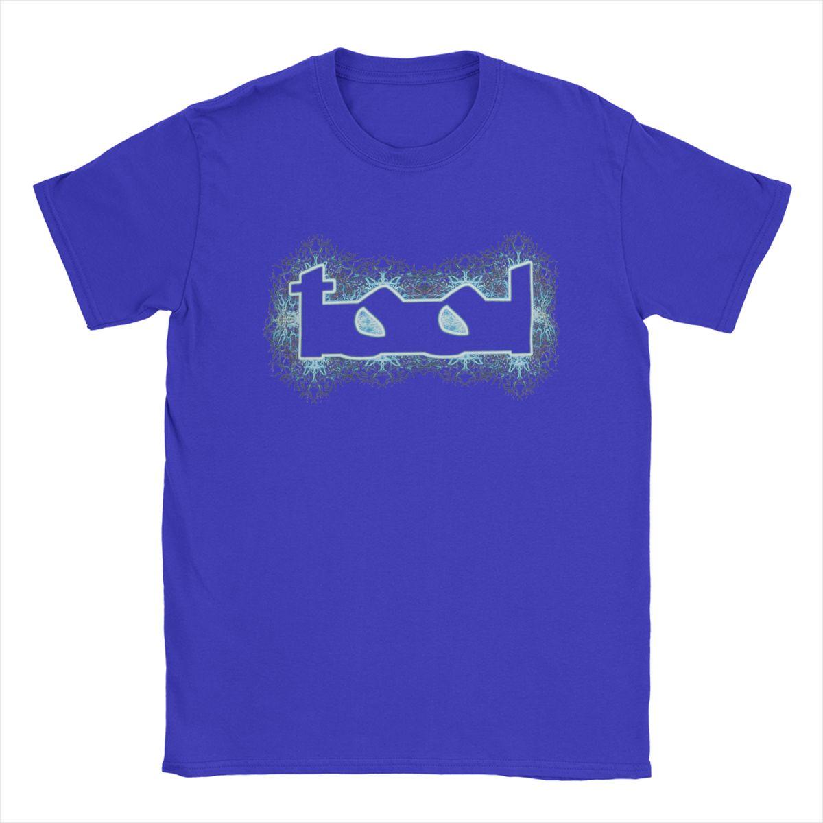 

Tool Band Men s T Shirt Vintage Tees Short Sleeve Crew Neck T-Shirts 100% Cotton 4XL 5XL Clothing XXXXXL синій