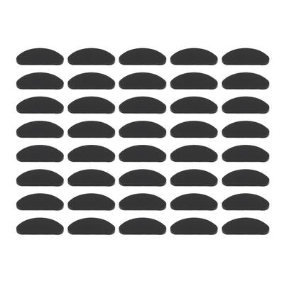 20 Paia Naselli in Silicone per Occhiali a Forma di D Antiscivolo Adesivi Cuscini per Naso per Tutti i Tipi