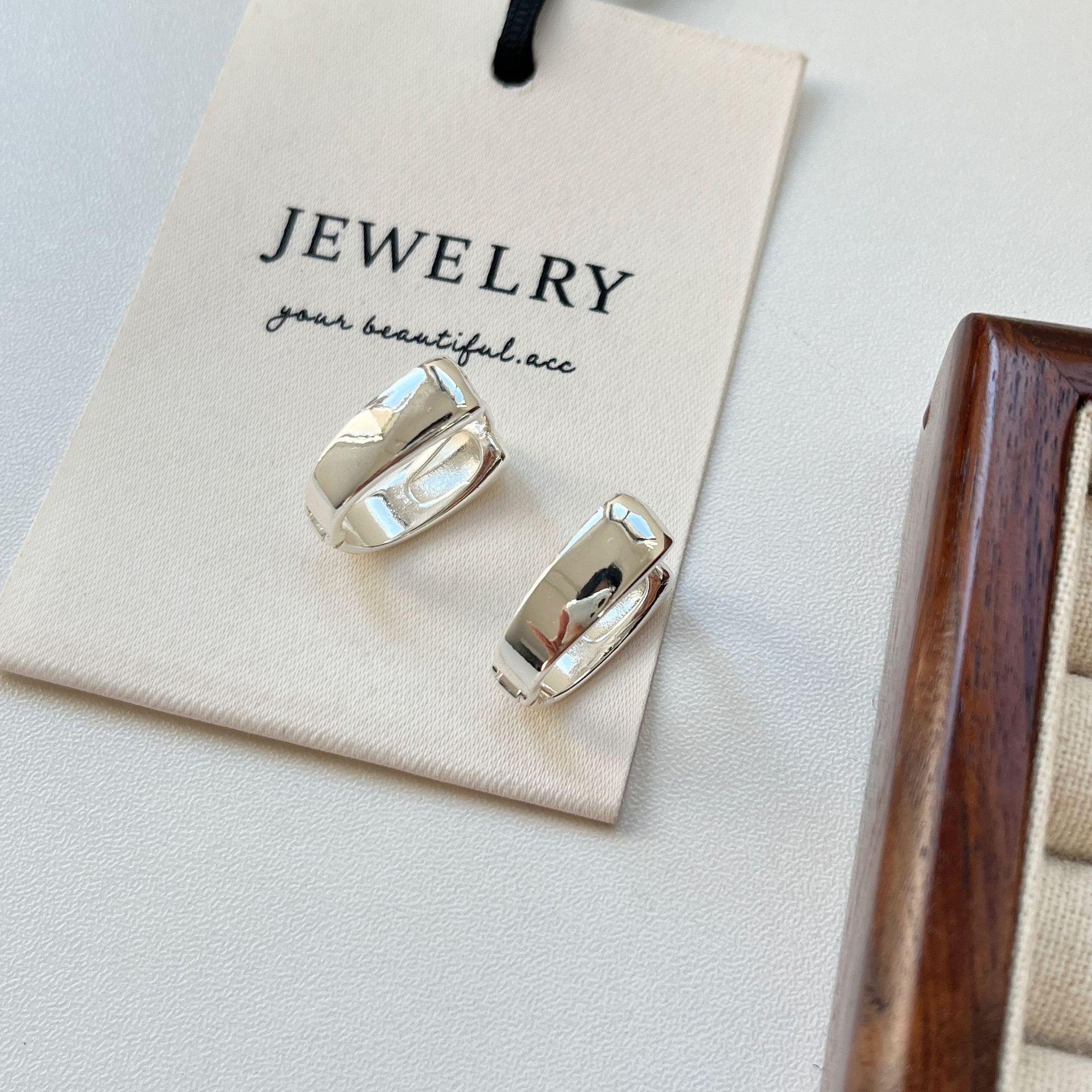 Минималистичные Асимметричные Глянцевые Маленькие Серьги Маленькие Серьги Женские Нишевый Дизайн Холодный Стиль Модные Универсальные Серьги Личность Элегантные Аксессуары