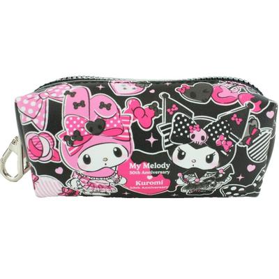Yasuda Tsusho Sanrio Key Case 332 My Melody X Kuromi 50th Anniversary X W10 X MU50th Anniversary Key Case 332 Size Approx. H4.5 4.5cm