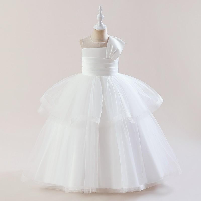 Mädchen Partykleid Kinder Festliches Kleid Tüll Prinzessin Geburtstag Hochzeit Veranstaltungen