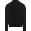 Moncler Logós pamut pulóver Férfi pulóver Fekete K2-091-8G00040-809KR-999