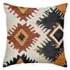 2D platte print Kussens met Boheems patroon voor stijlvolle huisdecoratie Polyester kussensloop sofa decoratieve kussenhoes