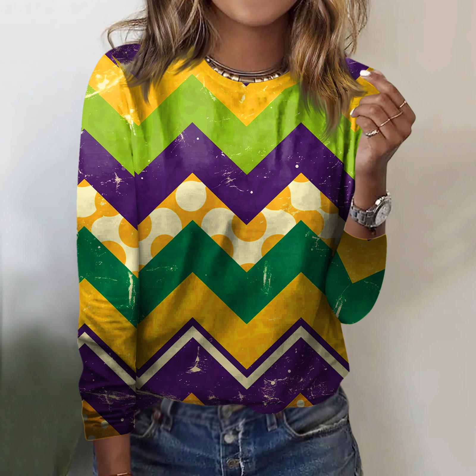 

Women s Loose Comfortable Casual Fashion Round Neck Christmas Print Long Sleeve Hoodie XXL білий