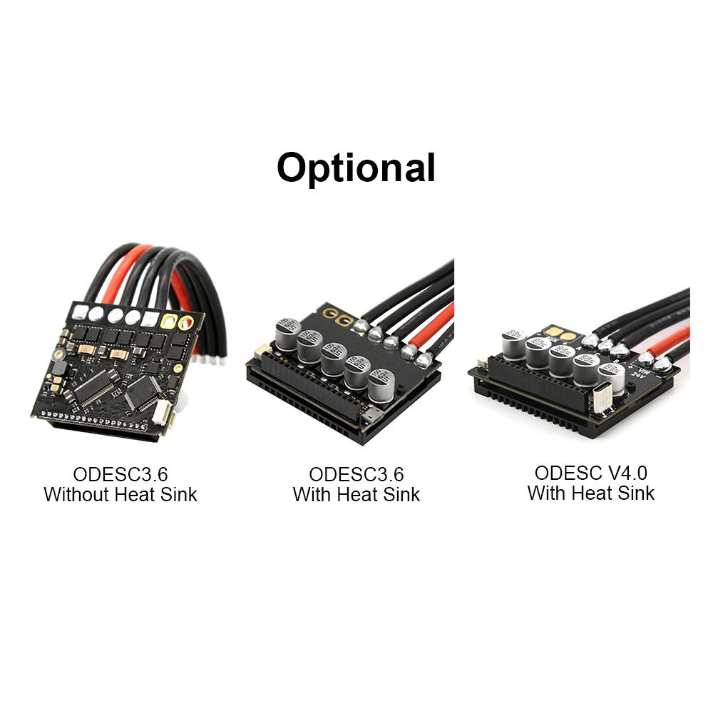 ODESC V4.0 Driver Board 8-24V 4 Layers Type-C Interface Brushless Motor Driver Module With Heat