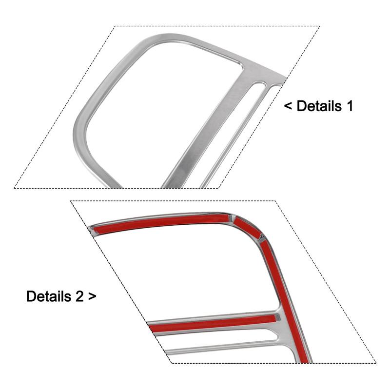 22 X 19.5 Cm Center Console Trim Weather Resistant Trim Precision Fit Design Stainless Steel Material Easy tallation