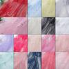 Solid Color 100x160cm Soft Shiny Sequins Tulle Fabric Galaxy Style for Wedding Party Dress Shirt Decor Sewing Material Etc