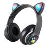 High-Value Foldable Bluetooth Cat Ear Headband Headphones STN-28