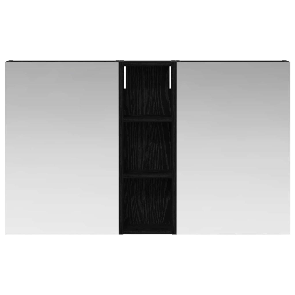 Bathroom Cabinet Set 3 Pcs 100 X 10.5 X 60.5 Cm Engineered Wood