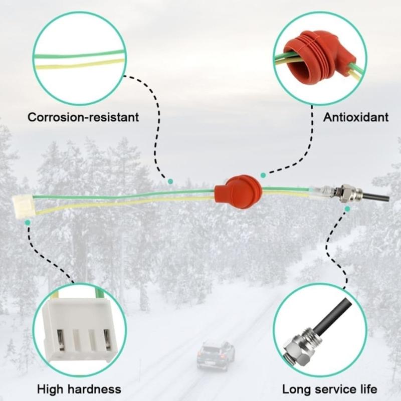 Stainless Steel Glow Plug and Fuel Pump Repair Maintenance Kit for Parking Heaters Enhancing Heater Longevity and Safety