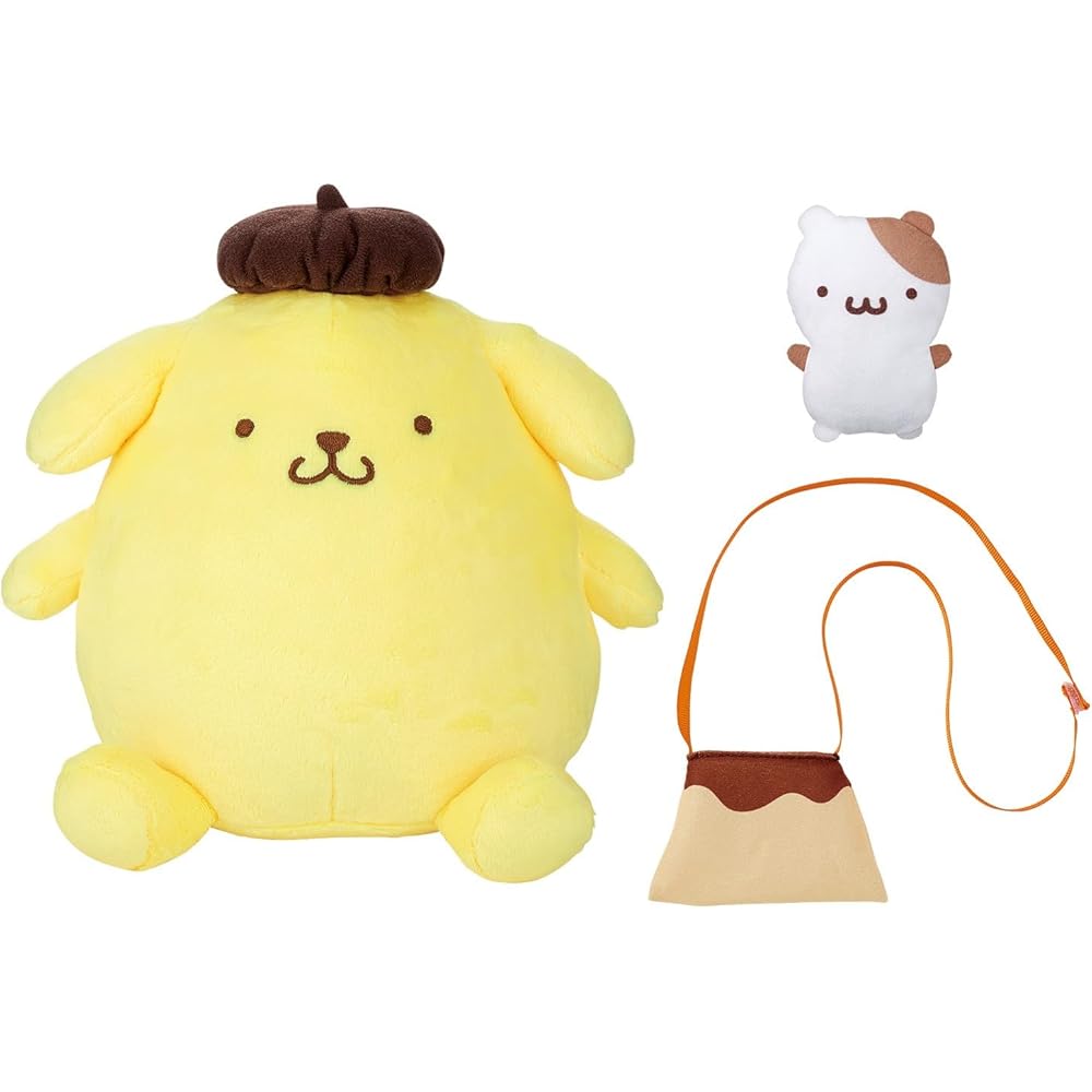 Bandai Pom Pom Purin Talking Plush Toy Age 6 and Up Soft Toy Cute Character