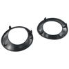 New Practical Quality Fog Light Cover Fog Lamp Cover Front Left + Right Plastic Primed Truck 1 Pair 51113423789