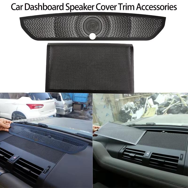 For Land Rover Defender 110 -2024 Dashboard Air Outlet Anti-blocking Mesh Cover Dashboard Speaker Cover Stainless Steel Car