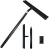 Expandable Bathroom Window Cleaner Steel Long Handle Shower Scraper with Nonslip Hook Multipurpose Surfaces Maintenance