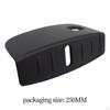 Hood Latch Cover 1095858-00-d,Compatible Repair Parts Cat Accessories Plastic Black Frunk Close Out