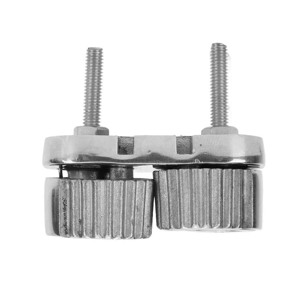 Boat Cam Cleat 316 Stainless Steel Quick Release Marine Cam Cleat Clip for Maximum 10mm Rope