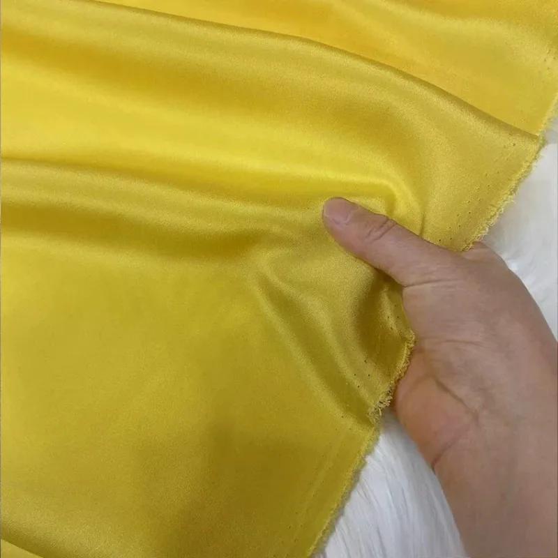 Einfarbig 100% Maulbeerseide 30 Momme Schwerer Seidenkrepp de Chine Stoff Seiden Schwerer Krepp Stoff für Bekleidung Kleider Hosen