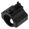 T6061 Aluminum 25.4mm Flashlight Mount Heavy Duty MLOK Rail Black Scope Circle Holder Secure Lock