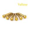 Colorful Metal Musical Brass Guitar Strings Fixed Cone String Pins Bridge Pins String Nails