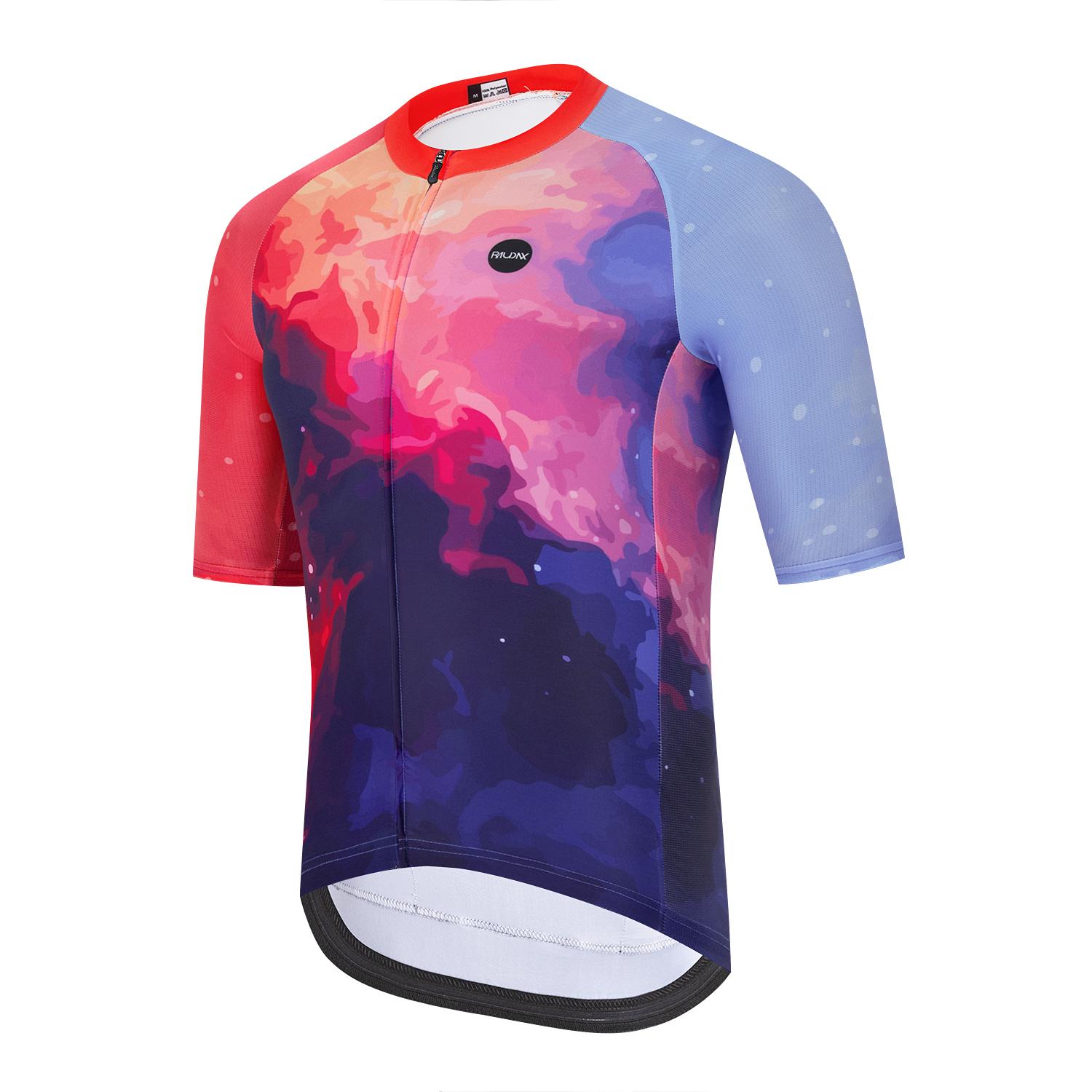2026 Summer Men s Bicycle Short Sleeve Breathable MTB Cycling Jersey for Men Breathable Quick Dry Bike Shirts Cycling Clothes S