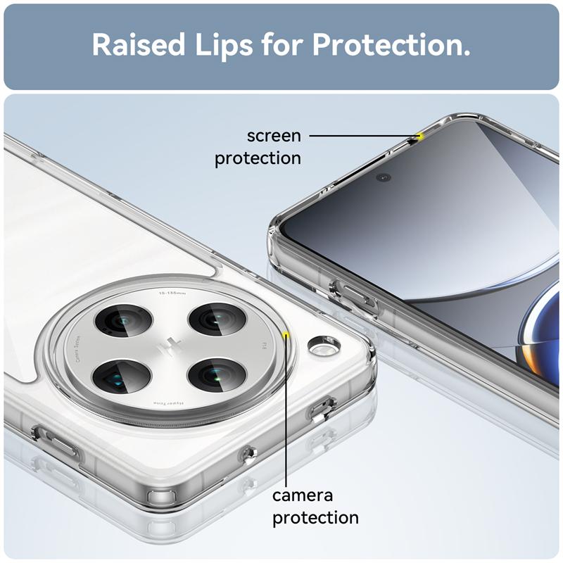 For OPPO Find X8 Pro Case Cover OPPO Find X8 X 8 Capa New Shockproof Bumper Back Colour Clear Transparent For Fundas Find X8 Pro