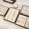 Retro Jewelry Box Multifunctional Display Jewelry Holder Grain Jewelry Tray  Jewelry Photography