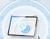 720-degree Detachable Magnetic Rotating Protective Case for iPad Air 7 & Pro 11-inch New Model