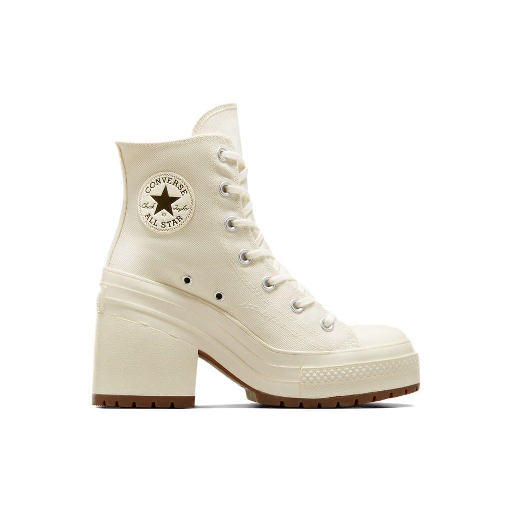 Converse Chuck 70 De Luxe Absatz Hoch Unisex Egret/Egret/Schwarz A05348C