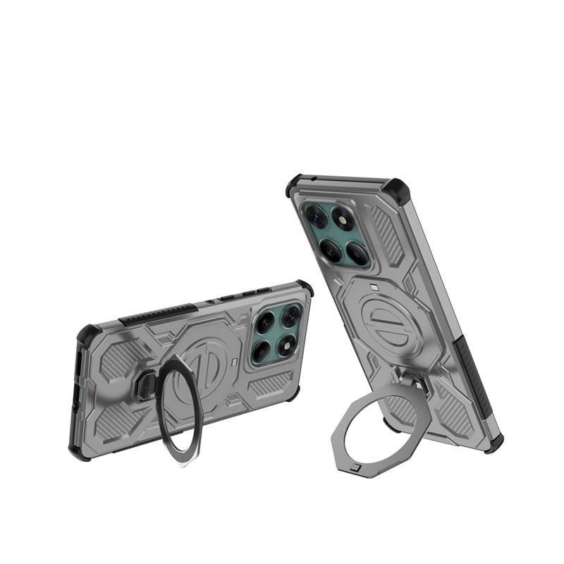 Für Motorola Edge 60 Fusion Hülle Moto Edge 60 Hülle Halter Magnetische Kabellose Lade Schutz Handyhülle Edge 60 Fusion Funda