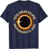Total Solar Eclipse Spain August 12," 2026 Unisex T-Shirt